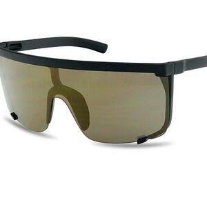 Stylish Black and Gold Sunglasses